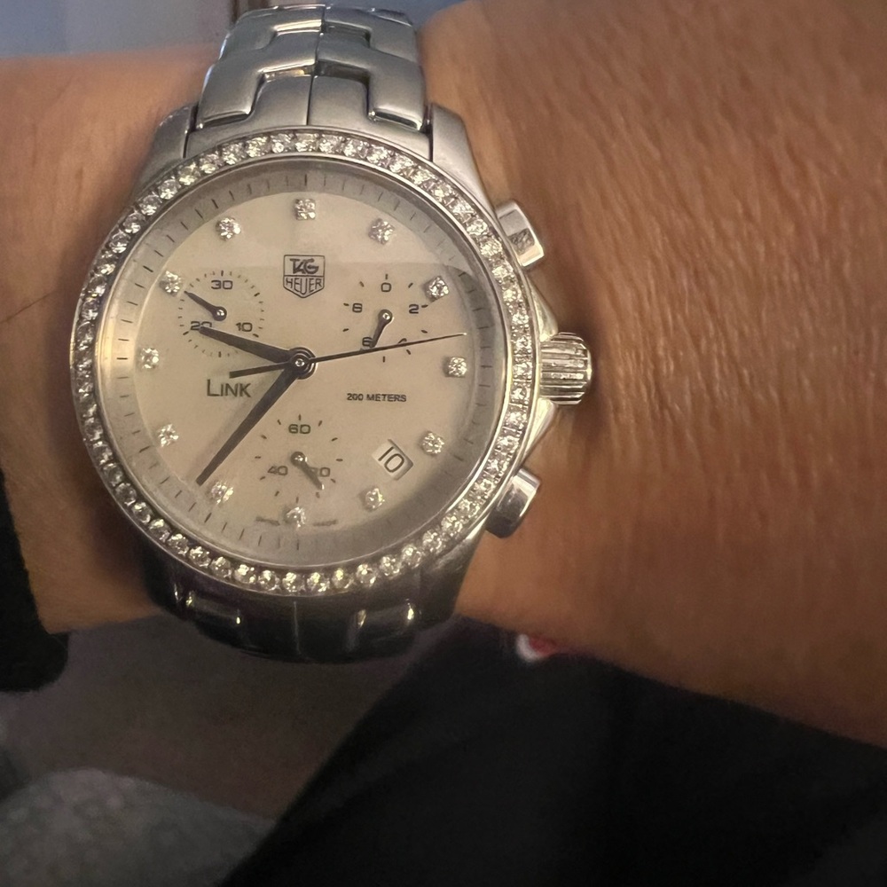 Tag Heuer Silver Watch